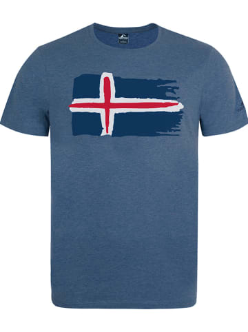 Westfjord Koszulka "Hekla" w kolorze niebieskim