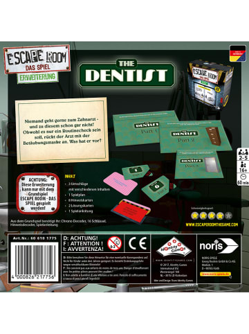 Noris Erweiterung "Escape Room - Dentist" - ab 16 Jahren