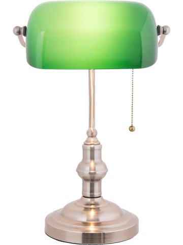 Clayre & Eef Tafellamp groen - (H)41 cm
