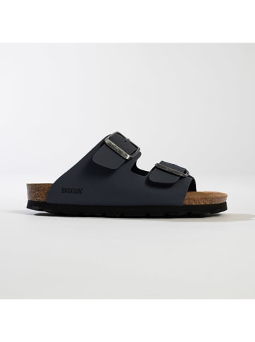 BACKSUN Slippers donkerblauw