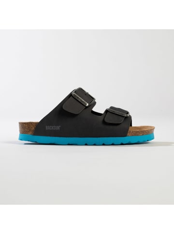 BACKSUN Slippers zwart