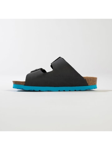BACKSUN Slippers zwart