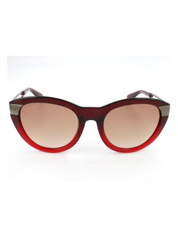 Missoni Damen-Sonnenbrille in Rot/ Hellbraun