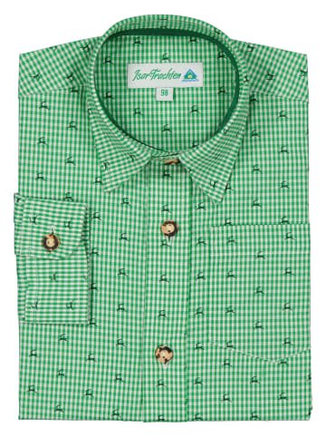 Isar-Trachten Trachtenhemd in Grün
