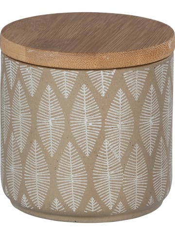 Wenko Universele doos "Tupian" beige/lichtbruin - (H)10,5 x Ø 10 cm