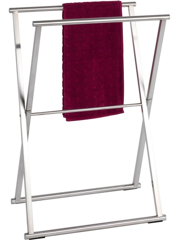 Wenko Roestvrijstalen handdoekhouder "Lava" - (B)53,5 x (H)80,5 x (D)35 cm