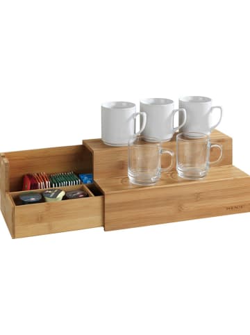 Wenko Küchenorganizer in Bambus - (B)33 x (H)17,5 x (T)15 cm