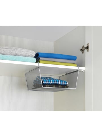 Wenko Plank-hangmand zilverkleurig - (B)23 x (H)14 x (D)28 cm