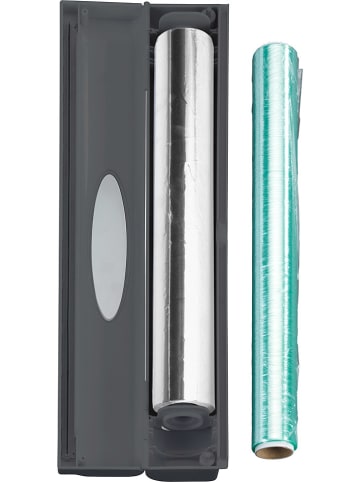 Wenko Foliesnijder "Perfect-Cutter" antraciet - (B)38 x (H)7 x (D)5 cm