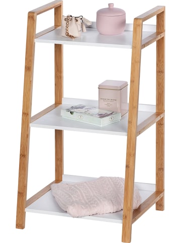 Wenko Kast "Finja" lichtbruin/wit - (B)36 x (H)76 x (D)43 cm