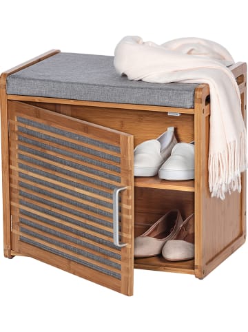 Wenko Schoenenmeubel "Bahari" bruin - (B)50 x (H)45 x (D)33 cm