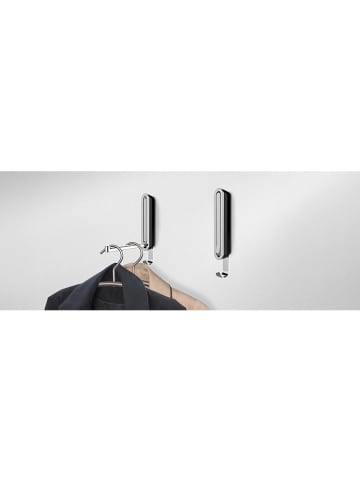 Wenko Klapphaken in Silber - (B)2,5 x (H)18,5 x (T)2,5 cm
