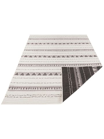 NORTHRUGS Indoor-/ Outdoor-Teppich "Bahamas" in Schwarz/ Creme