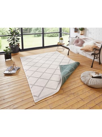 NORTHRUGS Indoor-/outdoortapijt "Corsica" groen/crème