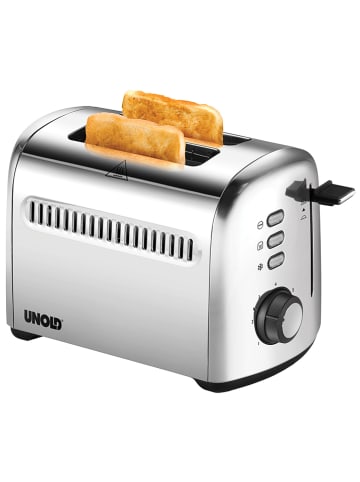Unold Edelstahl-Toaster "Retro" - 950 W