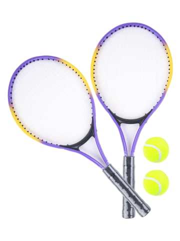 MGM Tennisset in Lila/ Gelb - ab 14 Jahren
