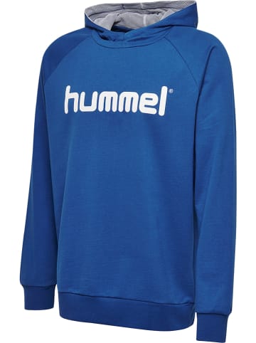 Hummel Hoodie "Logo" in Blau