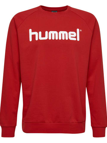 Hummel Bluza "Logo" w kolorze czerwonym
