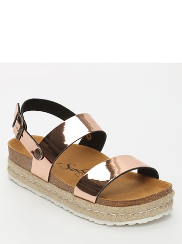 Sunbay Sandalen "Kalmie" in Roségold