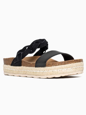 Sunbay Slippers "Mariara" zwart