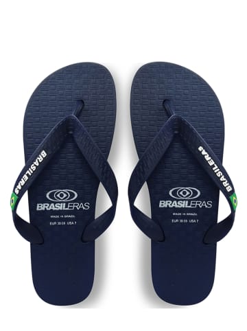 Brasileras Teenslippers "Clasica Brasil" donkerblauw