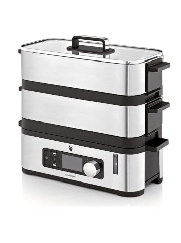 WMF Dampfgarer "KüchenMinis" in Silber/ Schwarz