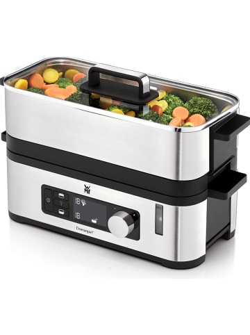 WMF Dampfgarer "KüchenMinis" in Silber/ Schwarz
