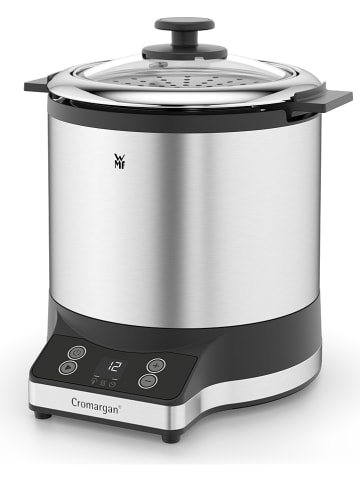 WMF Reiskocher "KüchenMinis" in Silber/ Schwarz - 1 l