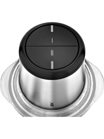 WMF Wielofunkcyjny rozdrabniacz "Kult X" w kolorze srebrno-czarnym - (W)23,5 x Ø 18,5 cm