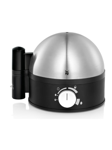 WMF Jajowar "Stelio" w kolorze srebrno-czarnym - (S)20 x (W)15 x (G)17,5 cm