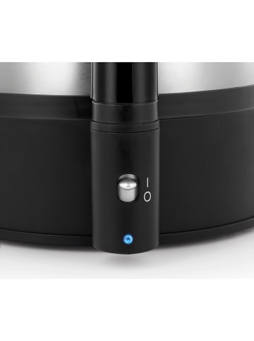 WMF Jajowar "Stelio" w kolorze srebrno-czarnym - (S)20 x (W)15 x (G)17,5 cm