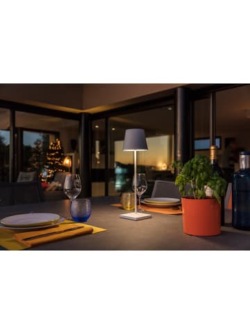 lumisky Zewnętrzna lampa LED "Kelly" w kolorze białym - wys. 39 cm