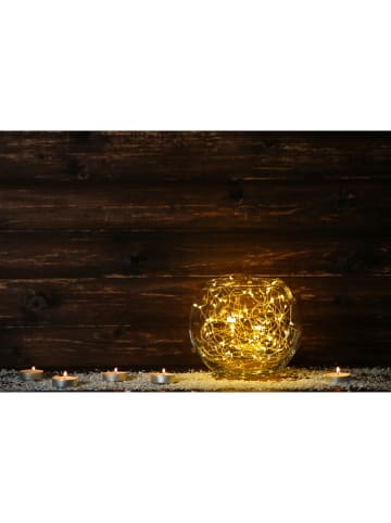 lumisky LED-Solar-Lichtergirlande "Skinny" in Warmweiß - (L)1190 cm