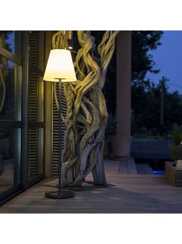 lumisky Solarna lampa LED "Standy" w kolorze biało-czarnym - wys. 150 cm