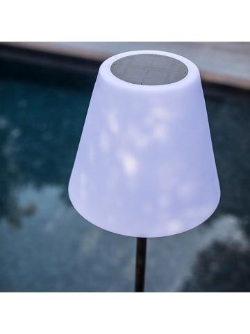 lumisky Solarna lampa LED "Standy" w kolorze biało-czarnym - wys. 150 cm