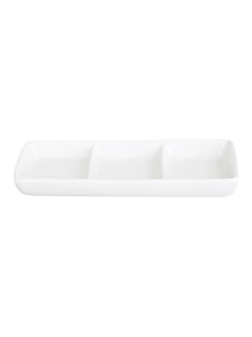 Trendy Kitchen by EXCÉLSA Półmisek w kolorze białym - 20,2 x 2,5 x 8,7 cm