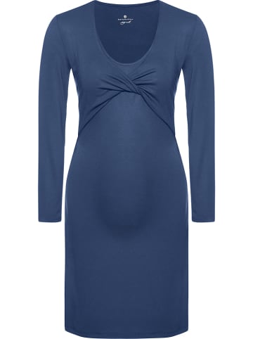 bellybutton Ciążowa sukienka "Milli" w kolorze niebieskim