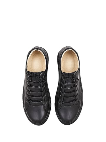 Noosy Leren sneakers zwart