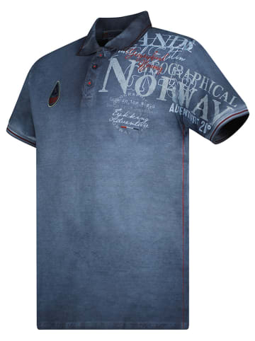 Geographical Norway Poloshirt in Dunkelblau