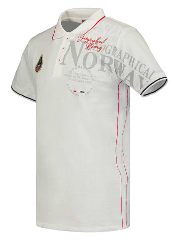 Geographical Norway Poloshirt in Weiß