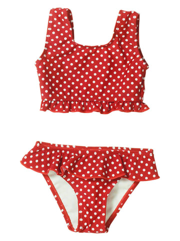 Playshoes Bikini "Punkte" in Rot/ Weiß