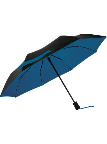 SMATI Parasol w kolorze czarno-niebieskim - Ø 97 cm