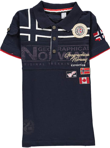 Geographical Norway Poloshirt "Klipo" in Dunkelblau