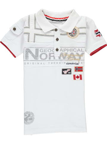 Geographical Norway Poloshirt "Klipo" in Weiß