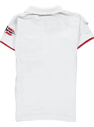 Geographical Norway Poloshirt "Klipo" in Weiß