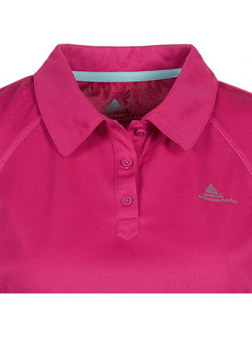 Peak Mountain Funktionspoloshirt in Pink