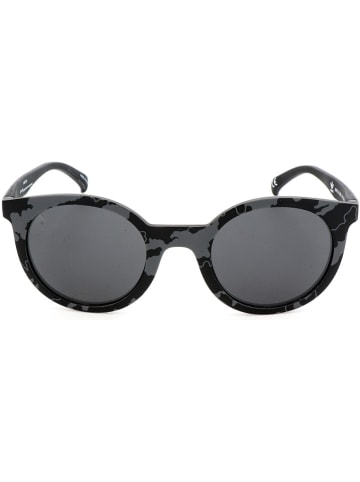 adidas Okulary przeciwsłoneczne unisex w kolorze czarno-szarym