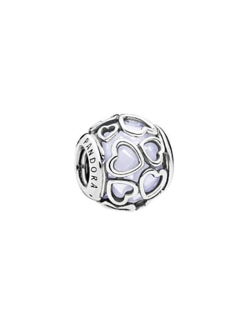 Pandora Srebrny charms z kryształem