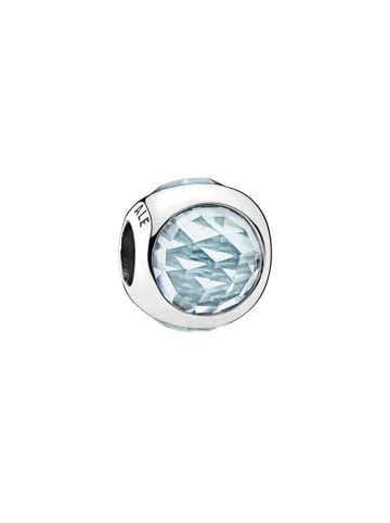 Pandora Srebrny charms z kryształem