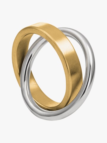 Steel_Art Vergulde ring